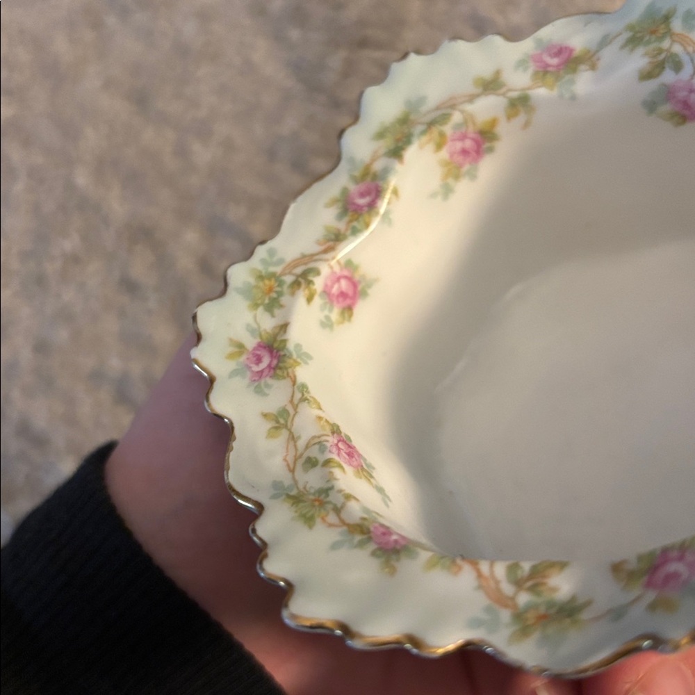 🫖 Antique Richmond Z.S.&Co., Bavarian China Creamer & Sugar Cube Dish - Picture 5 of 7